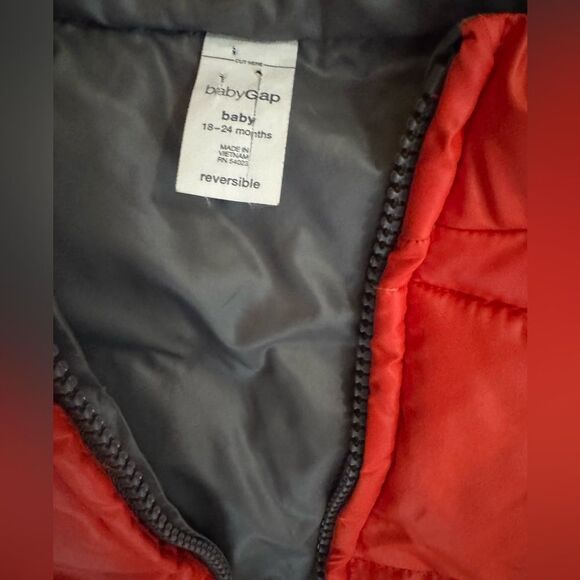Baby Gap Puffer Reversible Vest - Picture 4 of 4